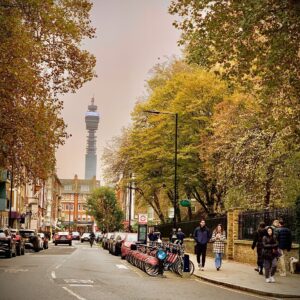 Marylebone, BT Tower - Autumn