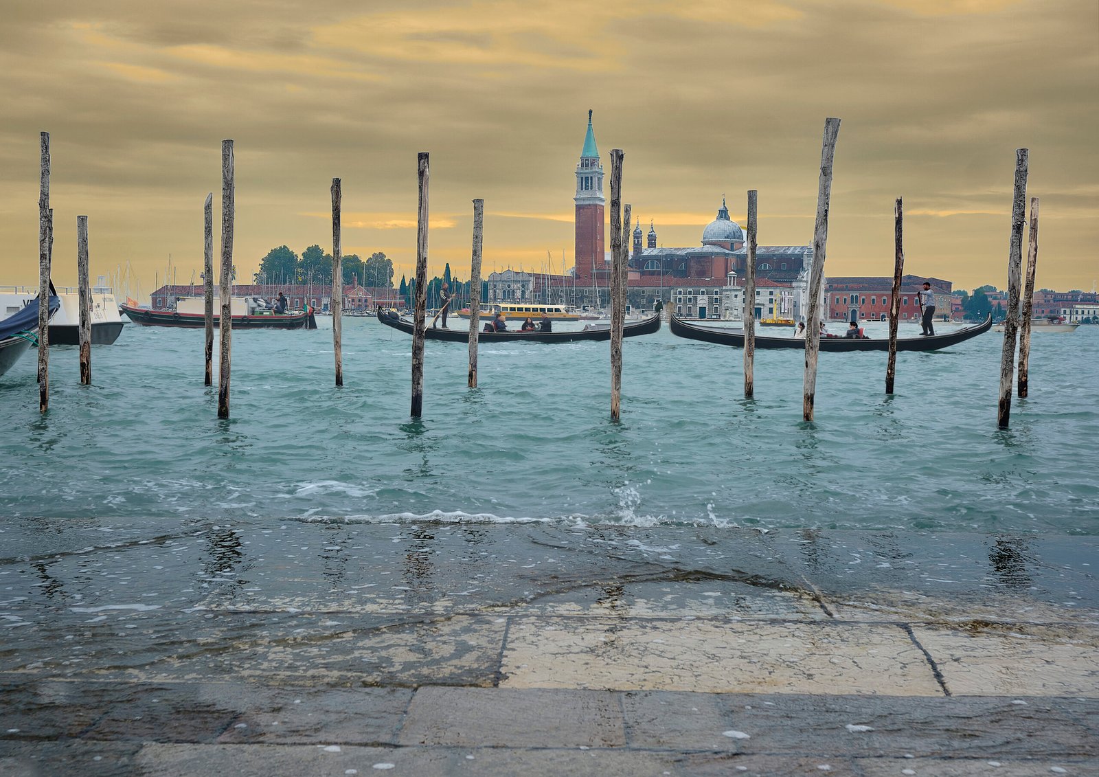 Venice architectural detail, reflection study